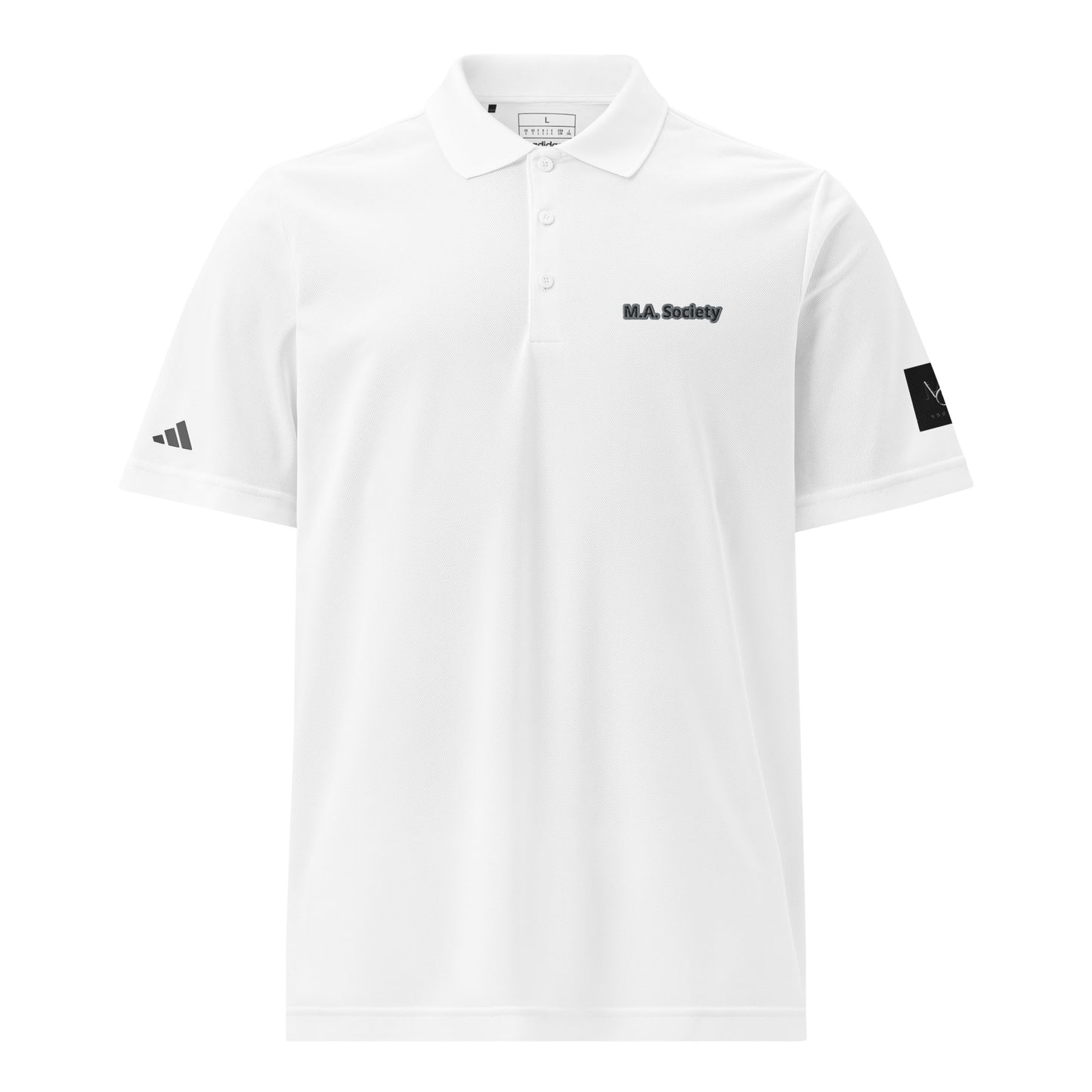 Unisex adidas sport polo M.A. Society