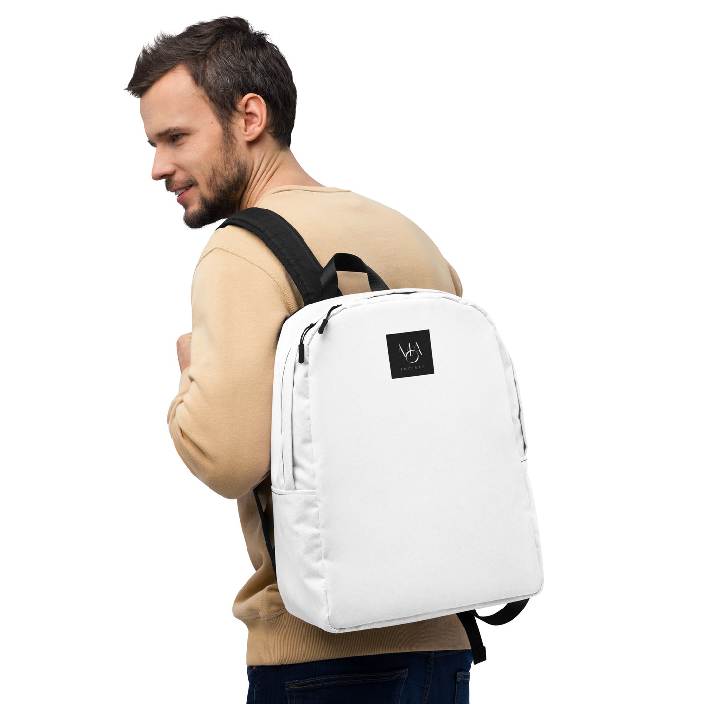 Minimalist Backpack white