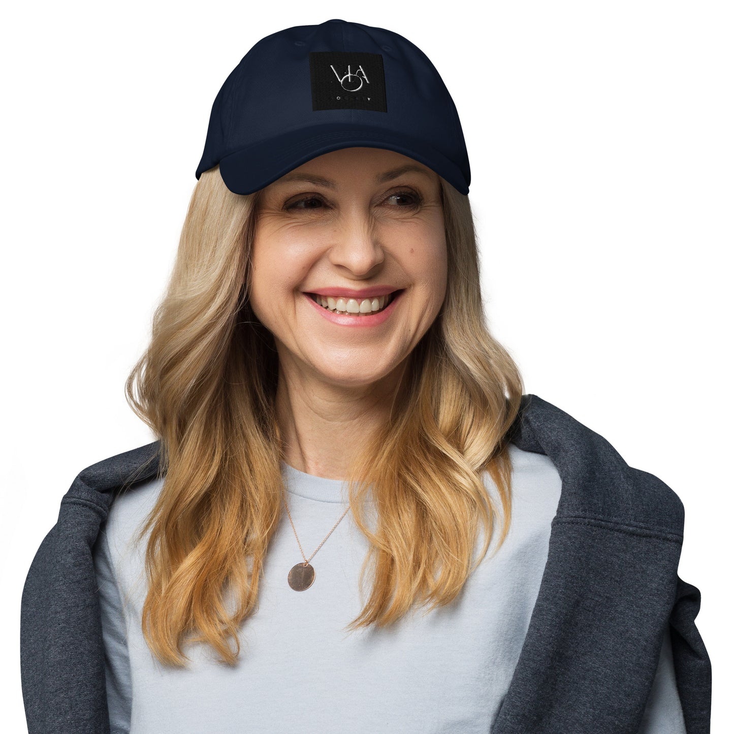 Cool jockey hat Navy blue