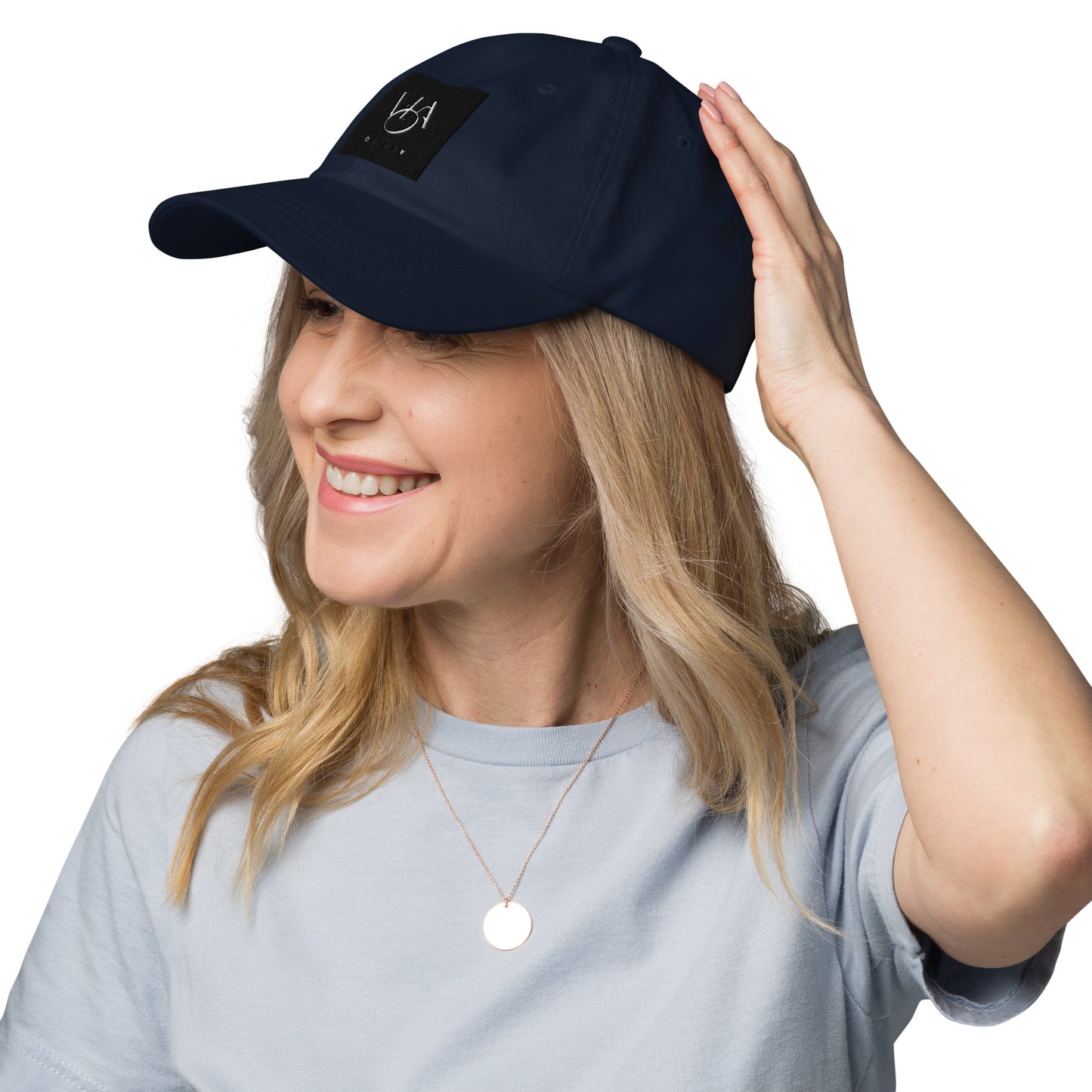 Cool jockey hat Navy blue