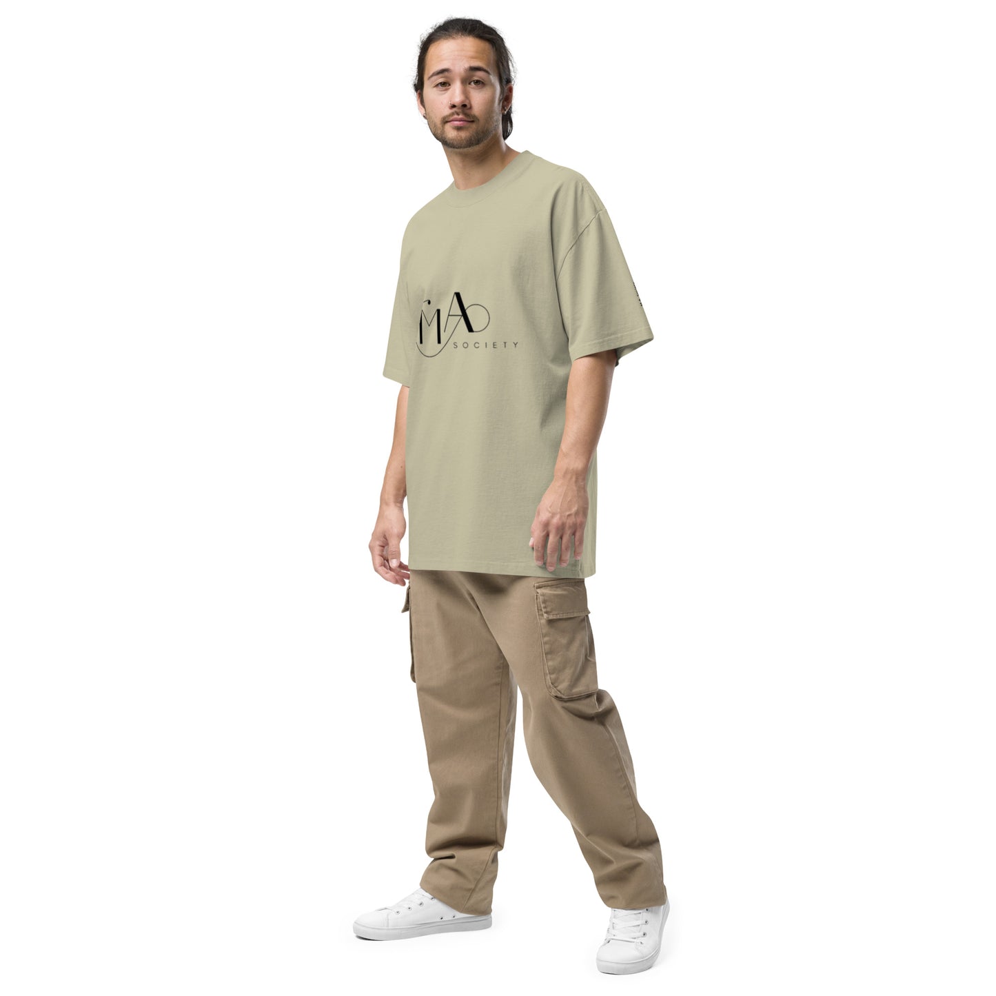 Oversized faded Eucalyptus t-shirt