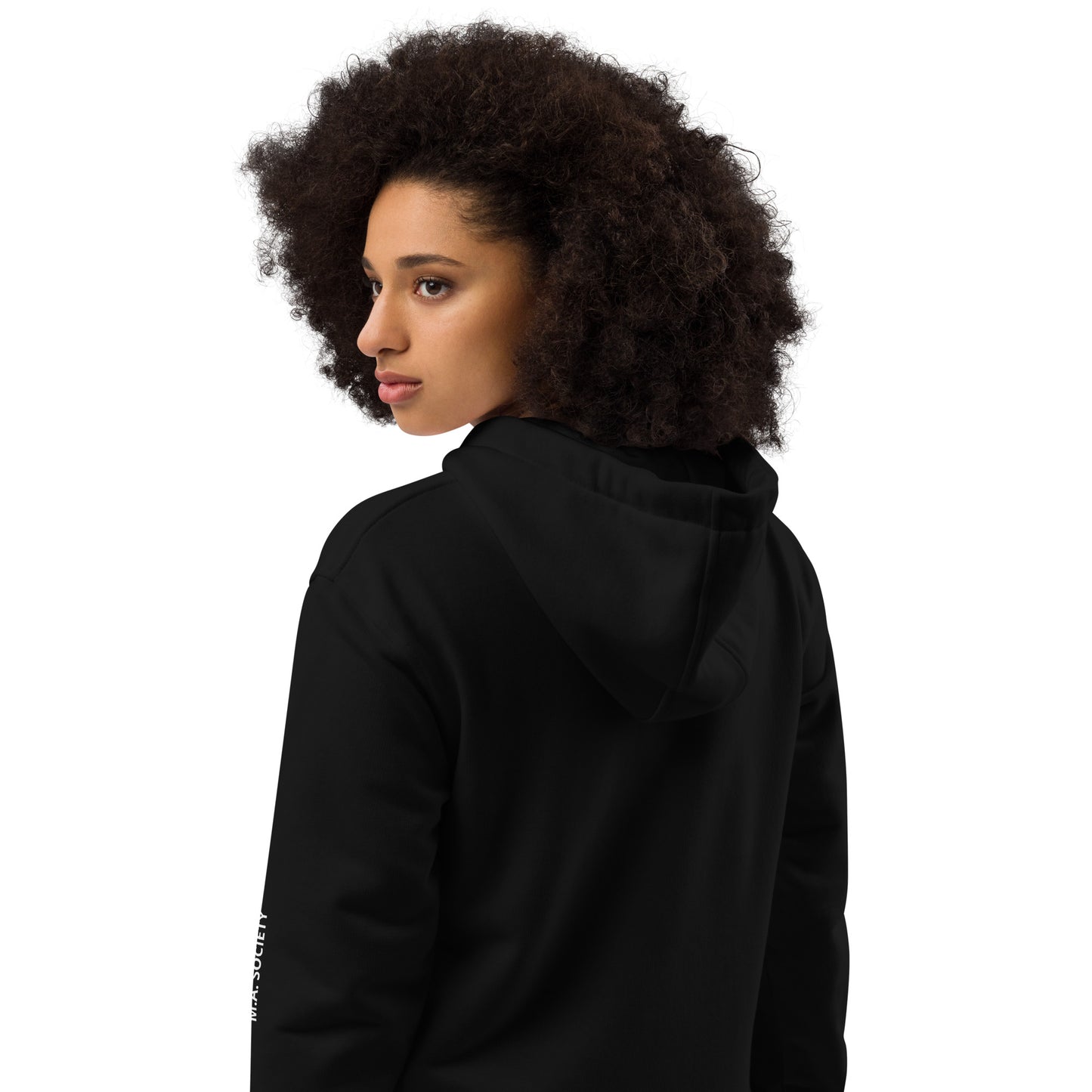 Premium eco hip hoodie black Unisex M.A. Society