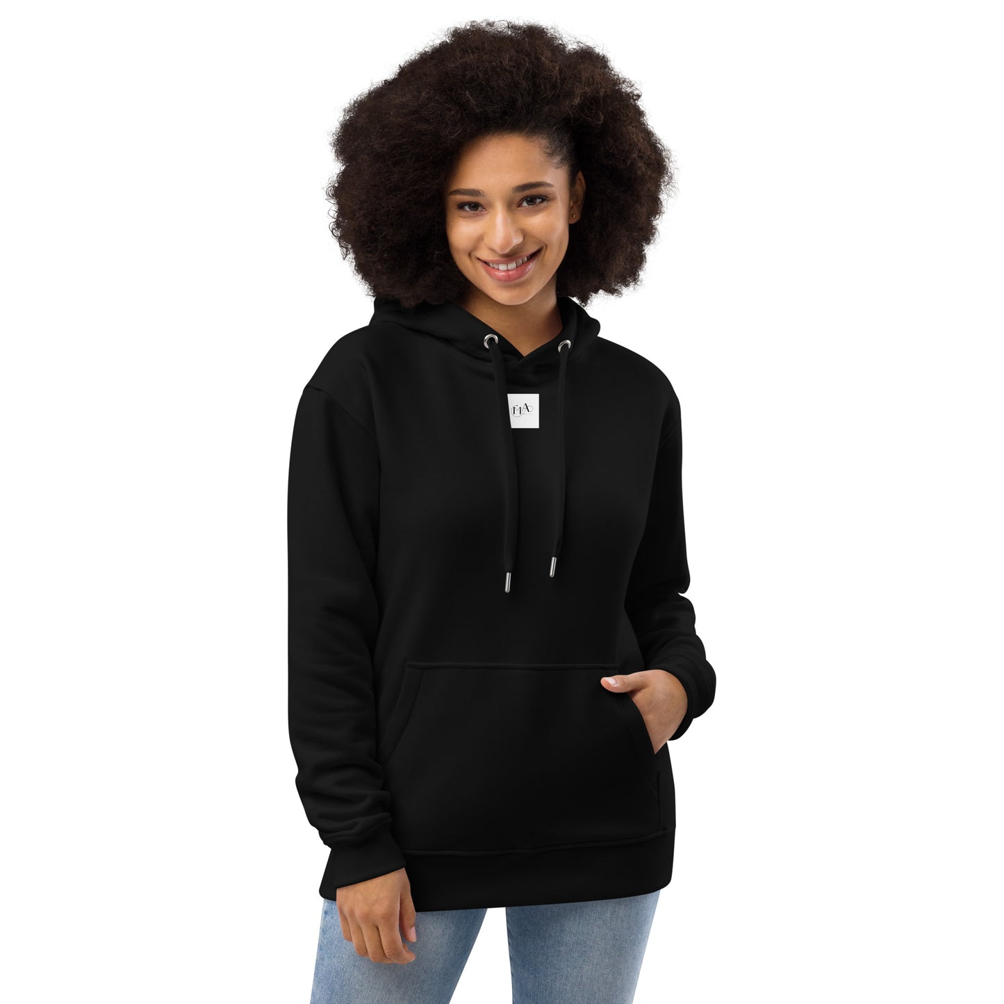 Premium eco hip hoodie black Unisex M.A. Society