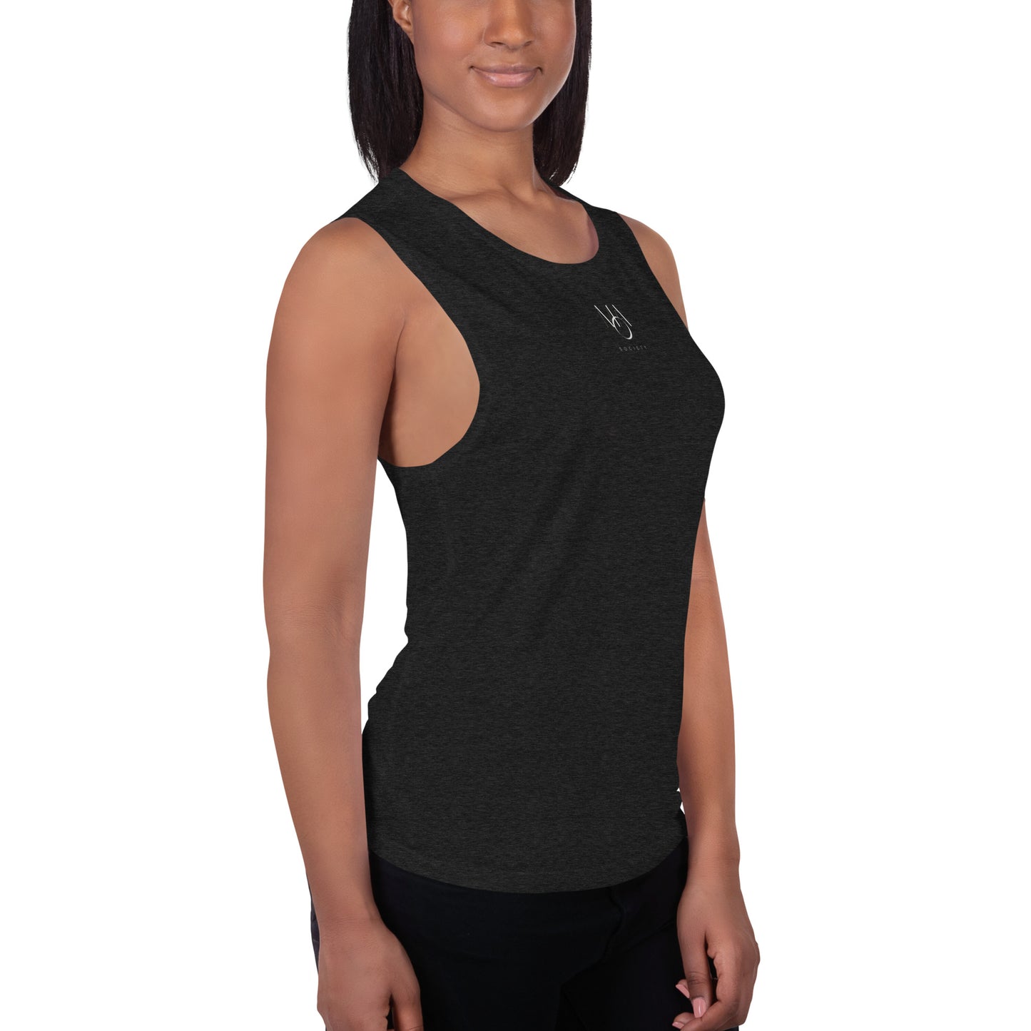 Ladies’ Muscle Tank black M.A. Society